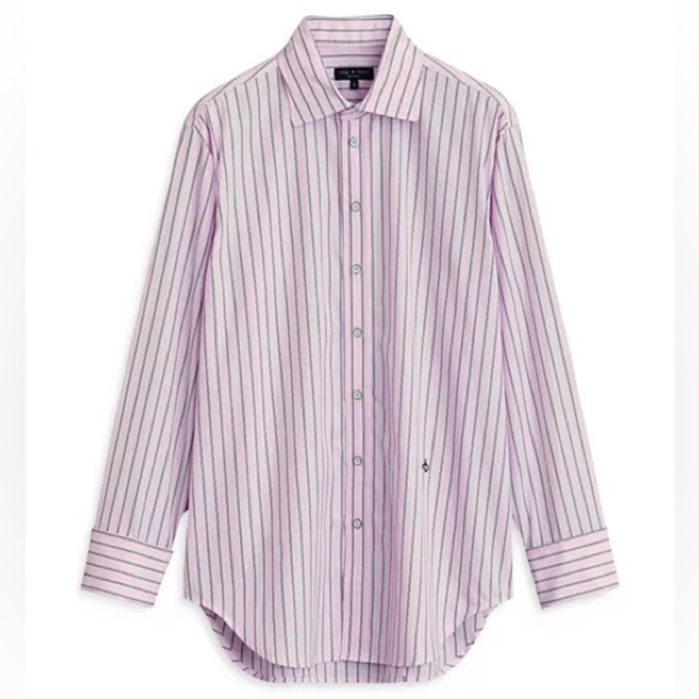 Rag & Bone Diana Cotton Long Sleeve Shirt